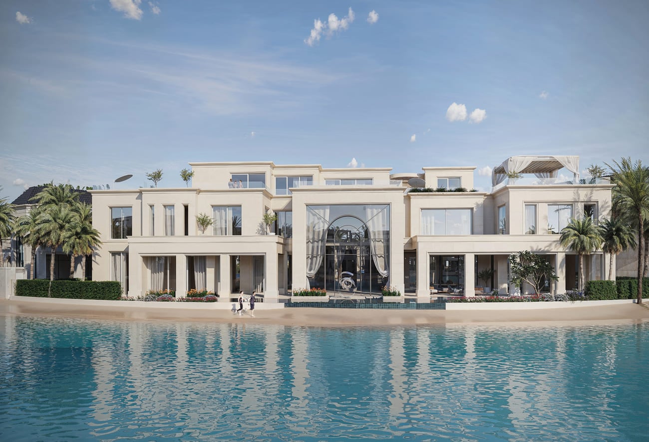 Monaco Mansions by Azizi, image 5 of 37. Render supplied by developer.