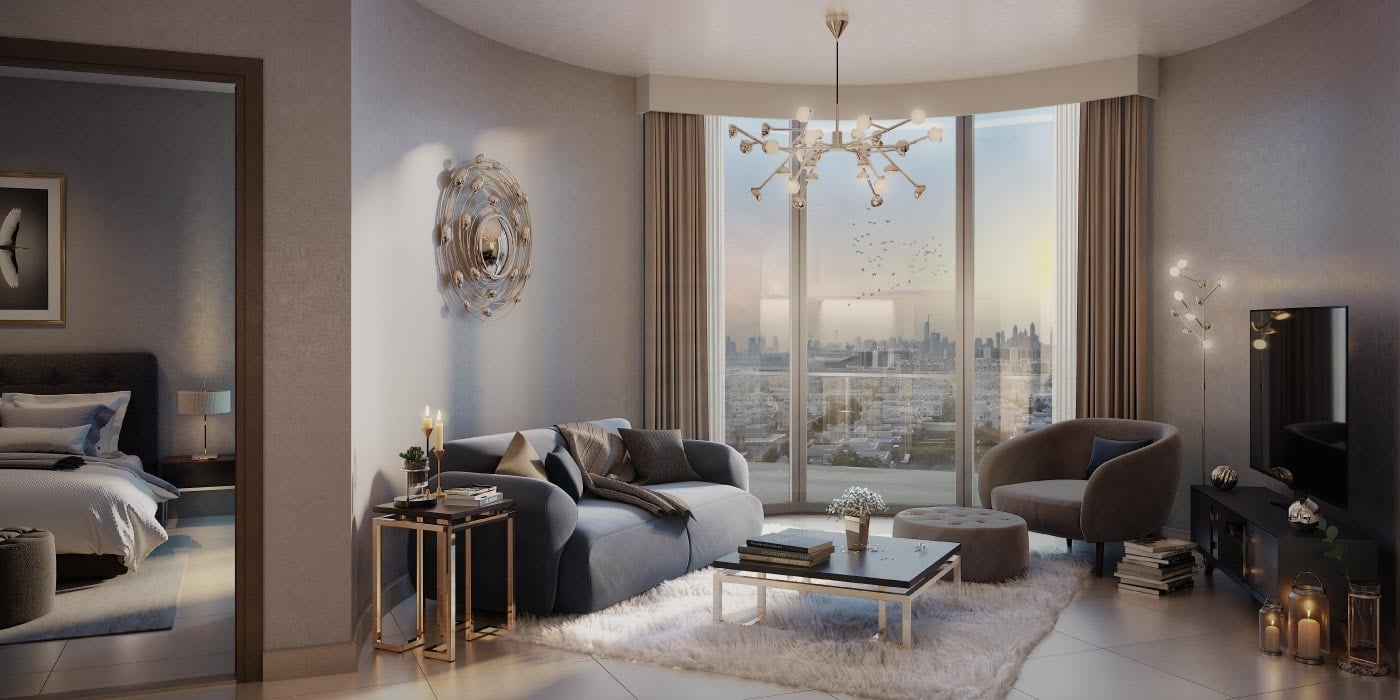 Azizi Plaza, image 3 of 5. Render supplied by developer.