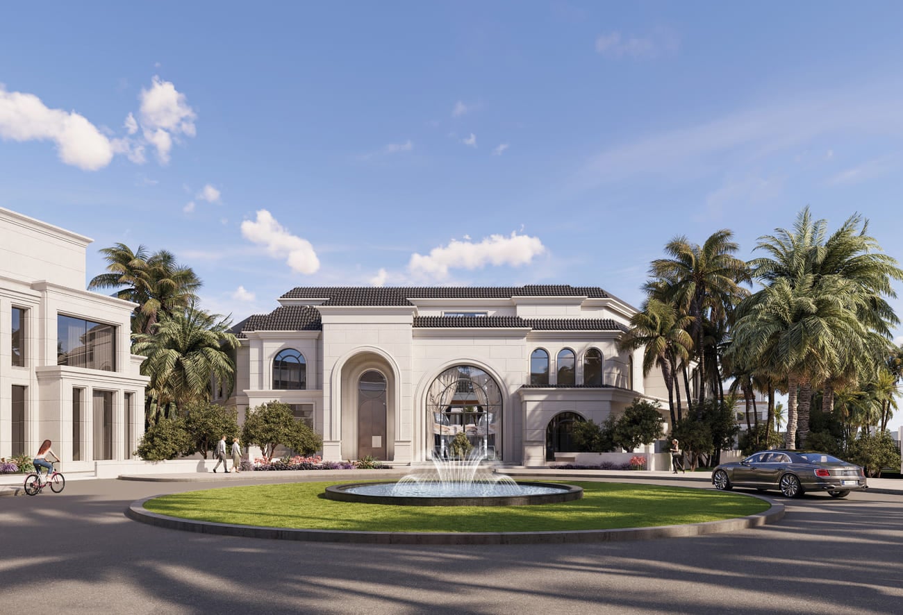 Monaco Mansions by Azizi, image 8 of 37. Render supplied by developer.