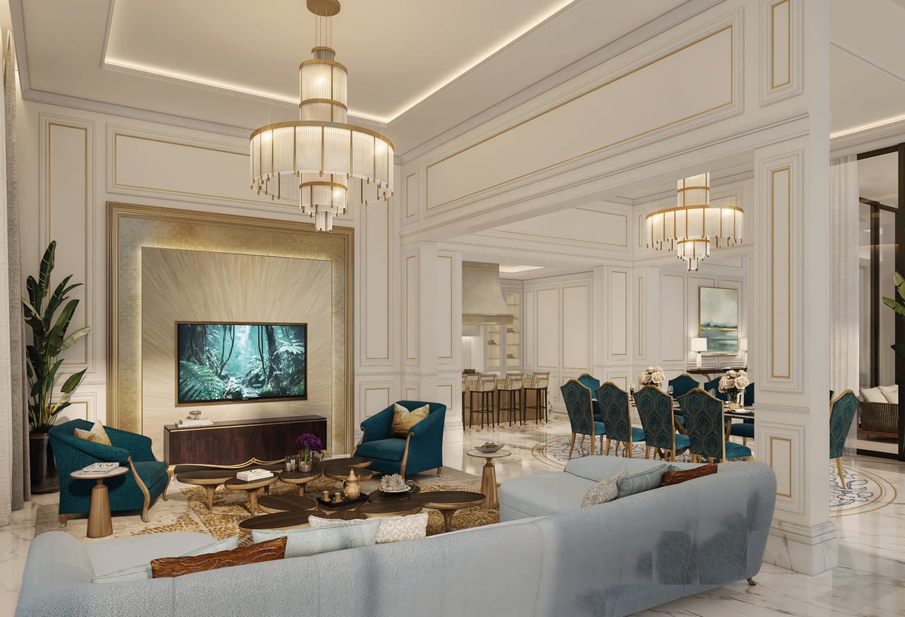 Monaco Mansions by Azizi, image 26 of 37. Render supplied by developer.