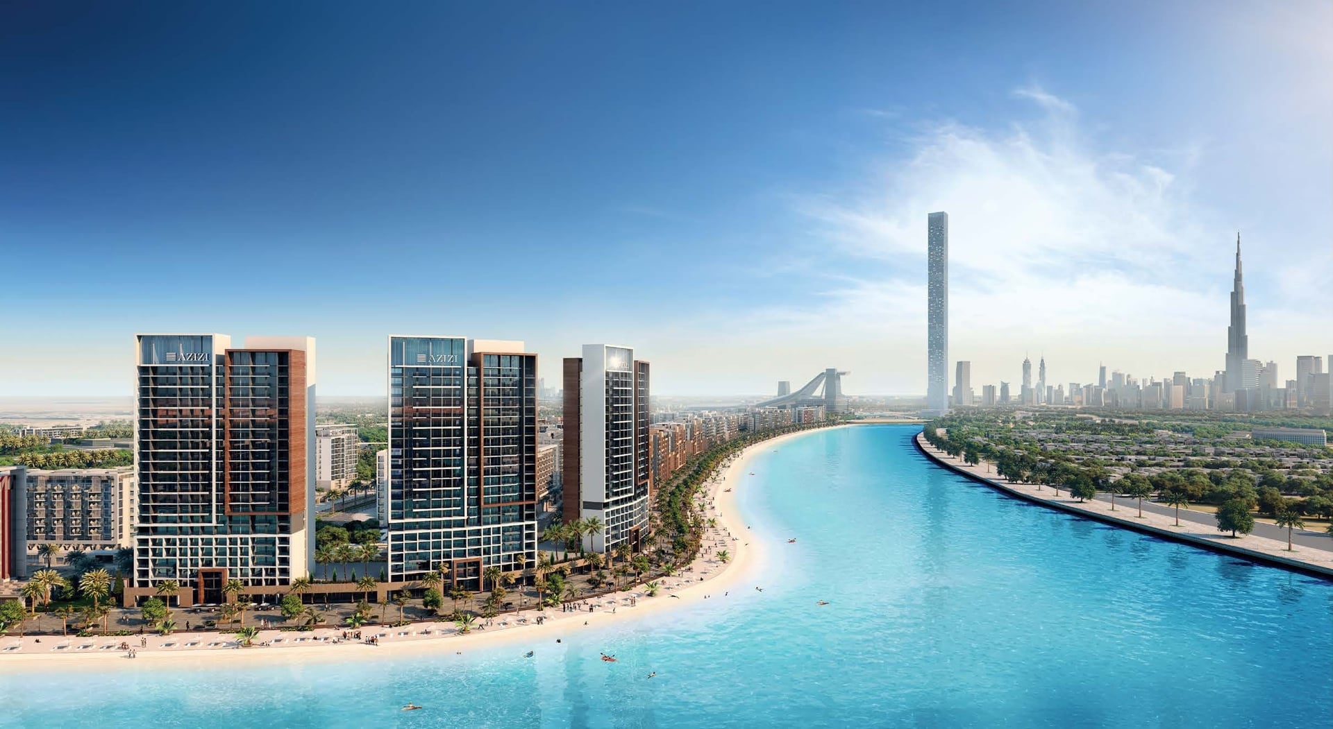 Riviera Beach Front by Azizi, image 1 of 10. Render supplied by developer.