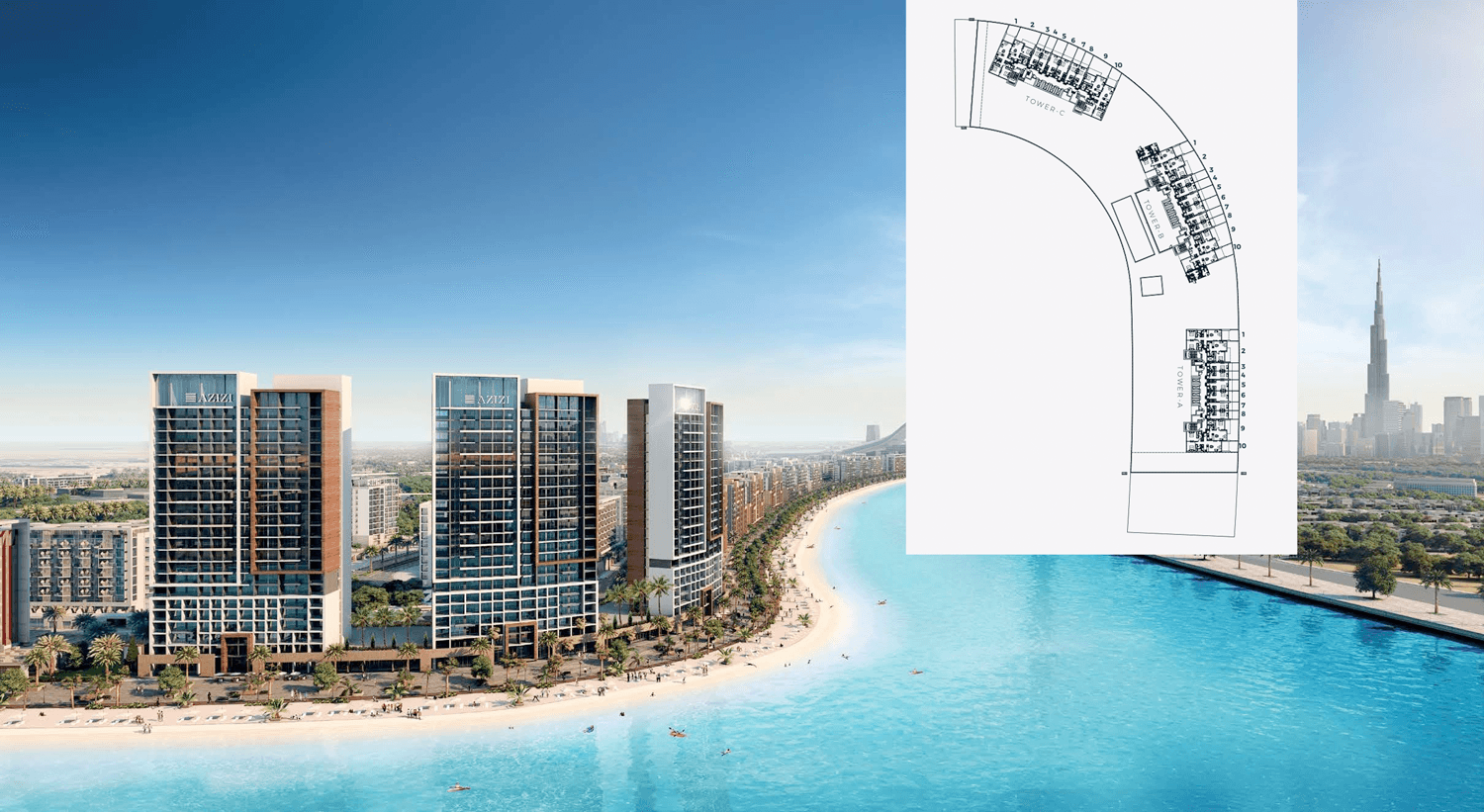 Riviera Beach Front by Azizi, image 9 of 10. Render supplied by developer.