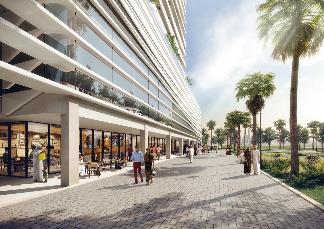 Adeba Azizi Residence ( Creek Views 3) by Azizi, image 1 of 8. Render supplied by developer.