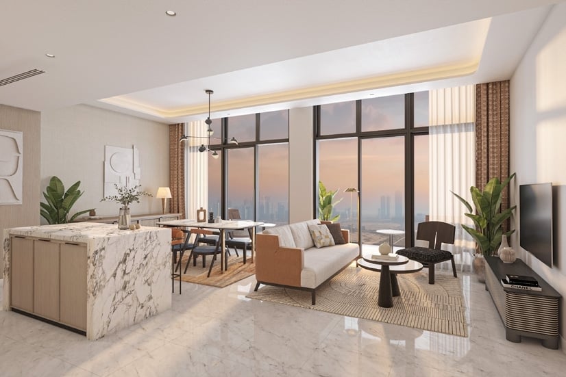 Adeba Azizi Residence ( Creek Views 3) by Azizi, image 5 of 8. Render supplied by developer.