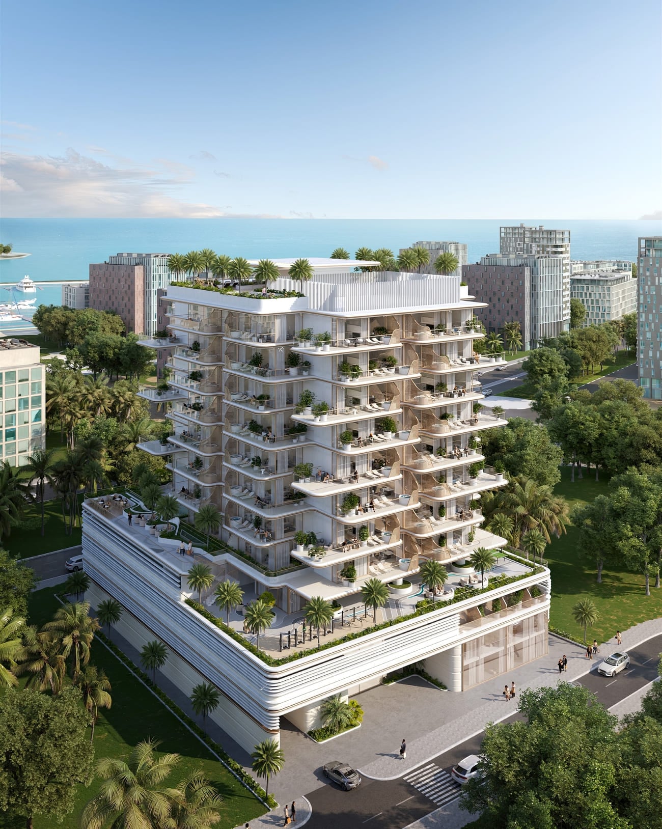 Sunset Bay One by Imtiaz, image 2 of 17. Render supplied by developer.