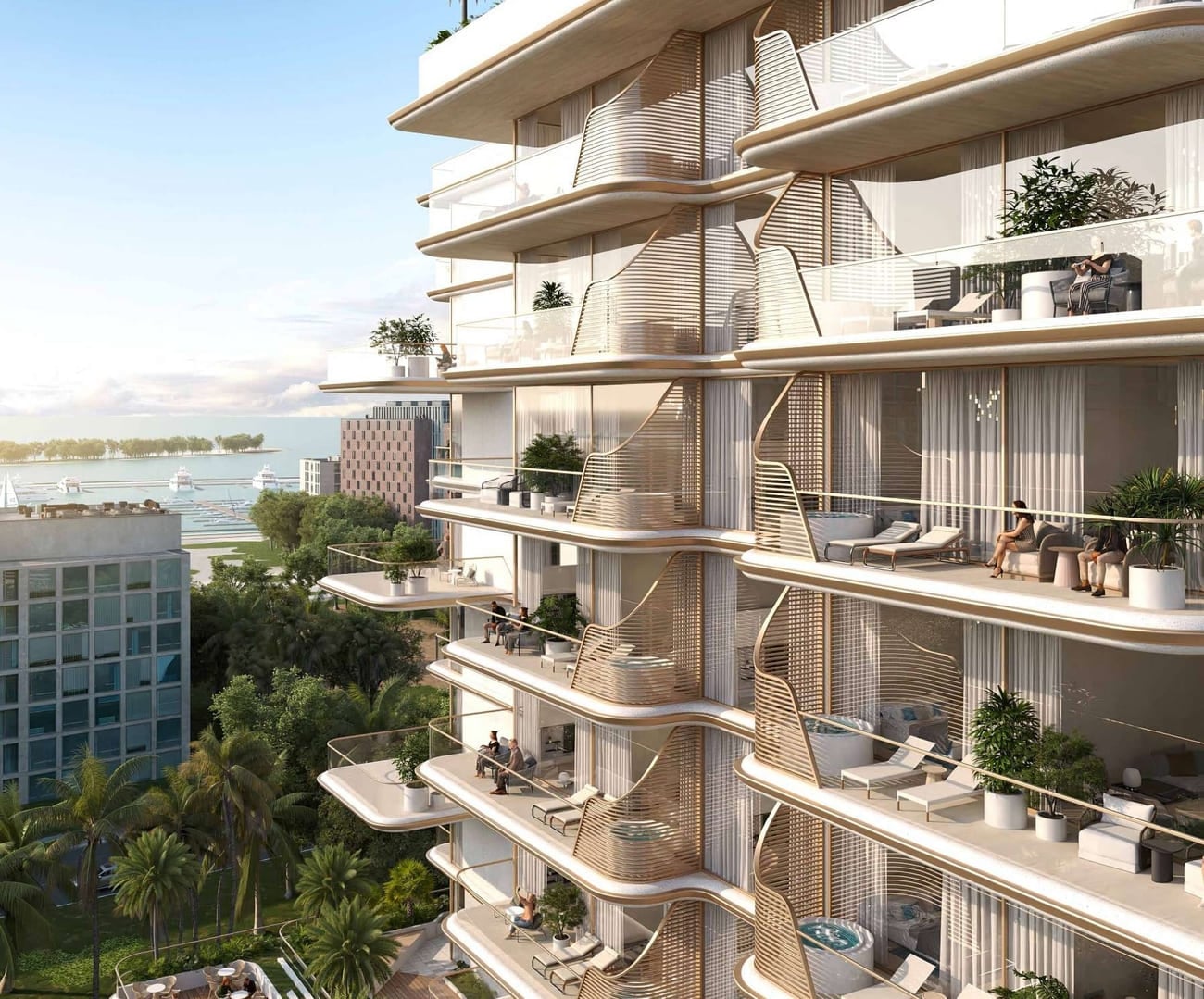 Sunset Bay 4 by Imtiaz, image 5 of 13. Render supplied by developer.