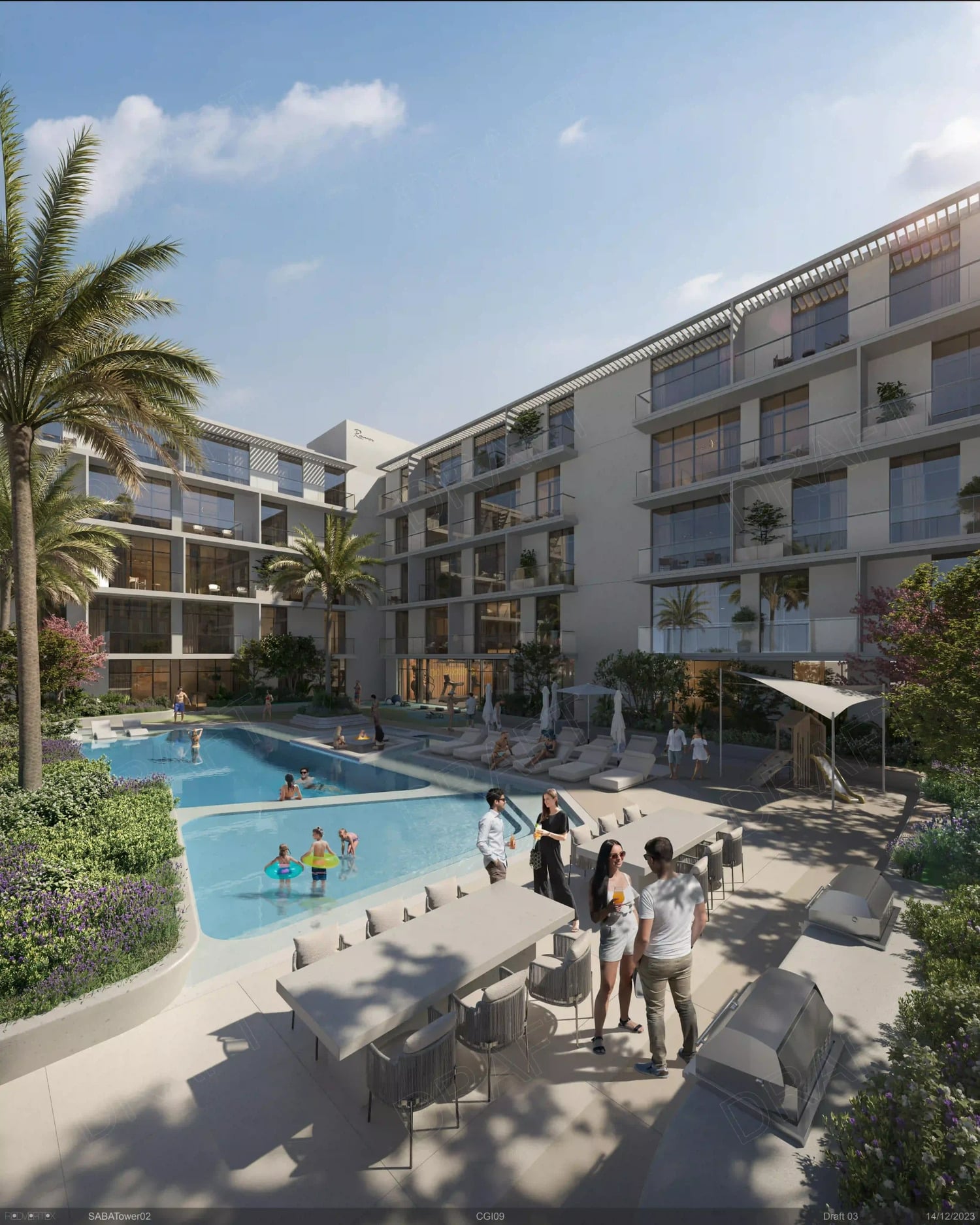 Roma Residences by JRP Properties, image 1 of 7. Render supplied by developer.