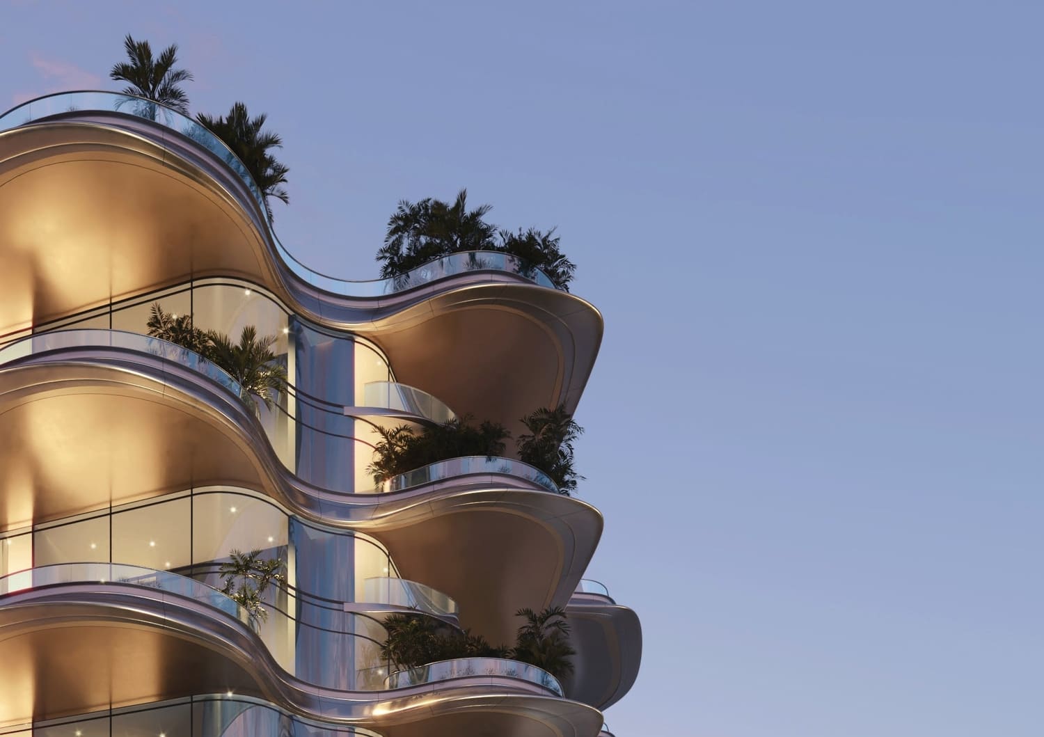 SLS Residences at Palm Jumeriah by ROYA Lifestyle Developments, image 3 of 19. Render supplied by developer.