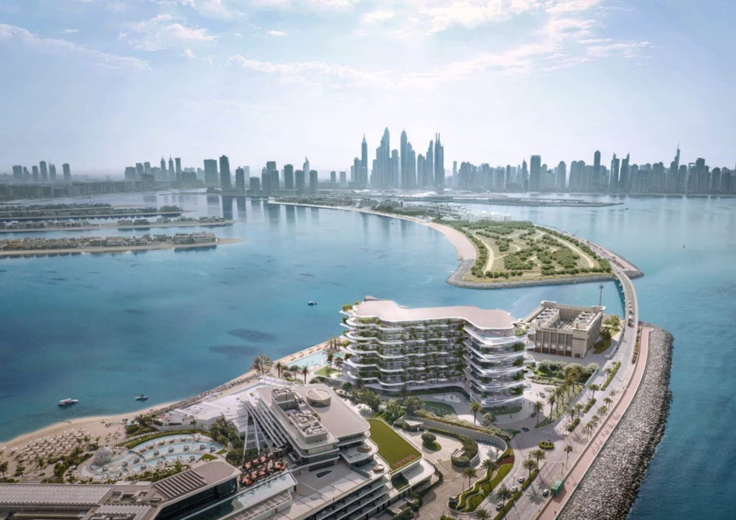 SLS Residences at Palm Jumeriah by ROYA Lifestyle Developments, image 8 of 19. Render supplied by developer.