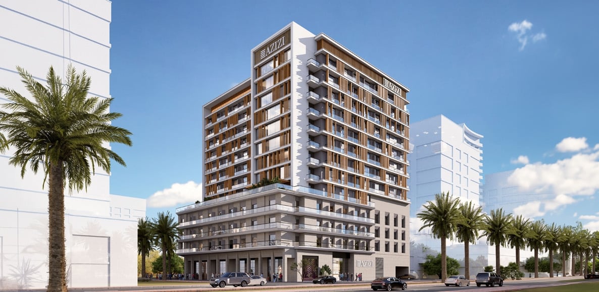 Azizi Lina, image 1 of 5. Render supplied by developer.