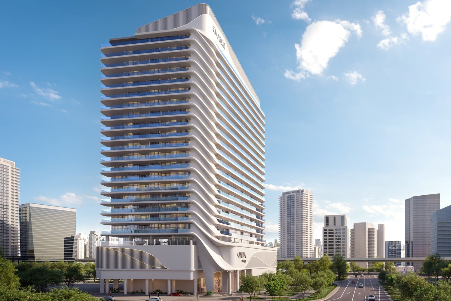 Onda by Kasco, image 1 of 10. Render supplied by developer.