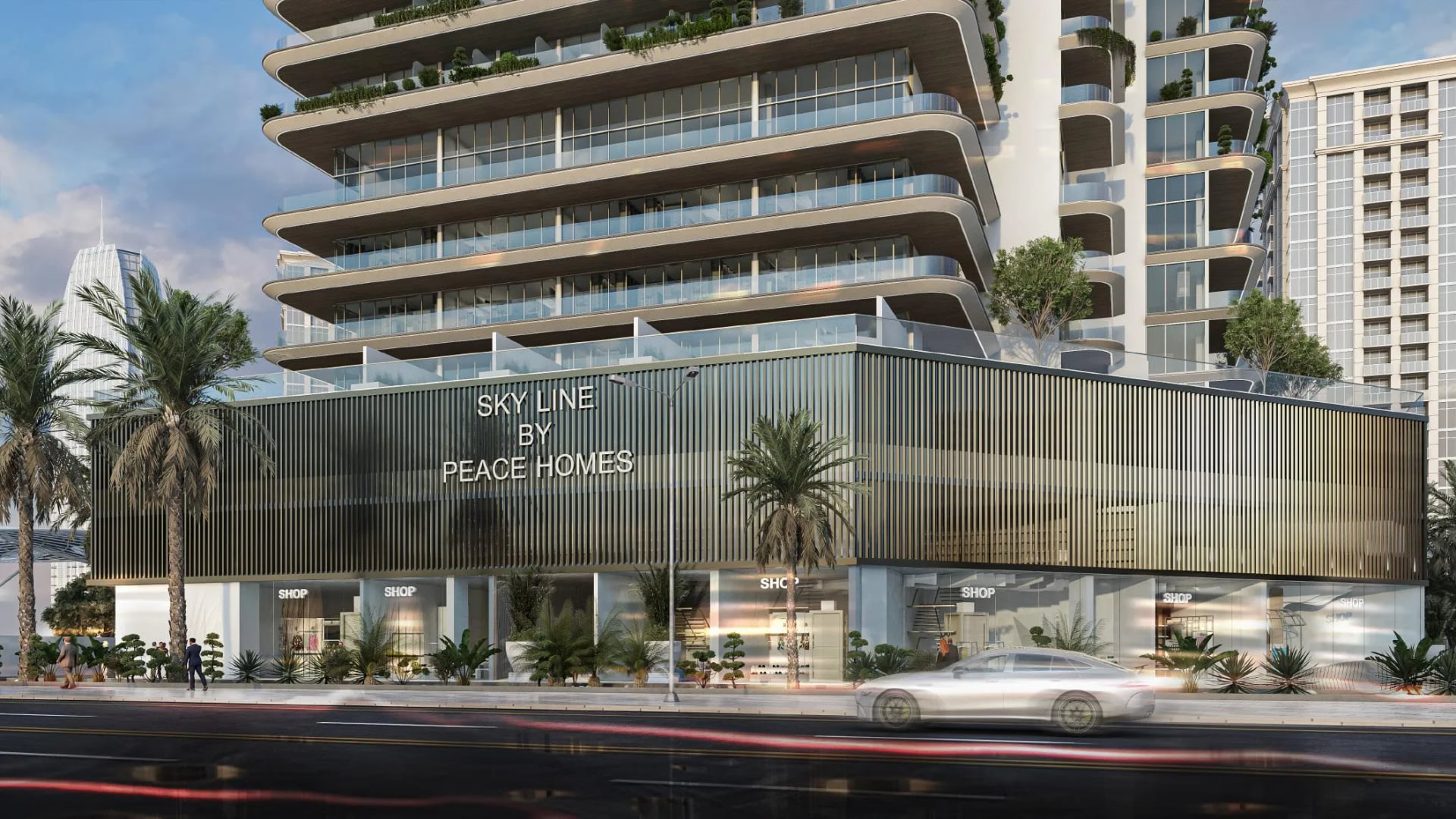 Sky Line by Peace Homes, image 2 of 29. Render supplied by developer.