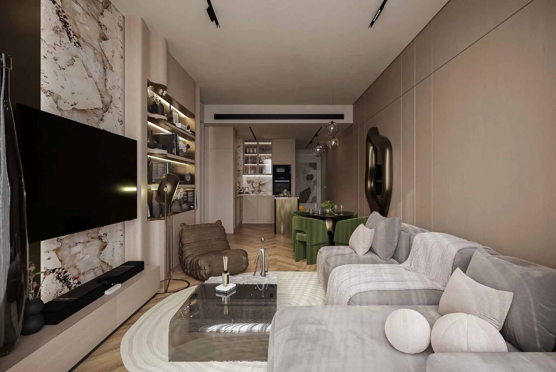 Sky Line by Peace Homes, image 9 of 29. Render supplied by developer.