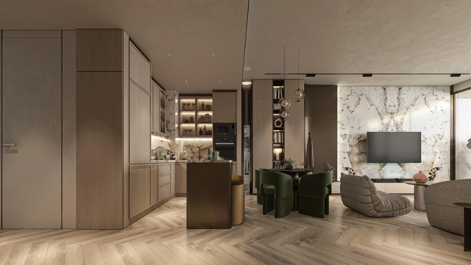 Sky Line by Peace Homes, image 19 of 29. Render supplied by developer.