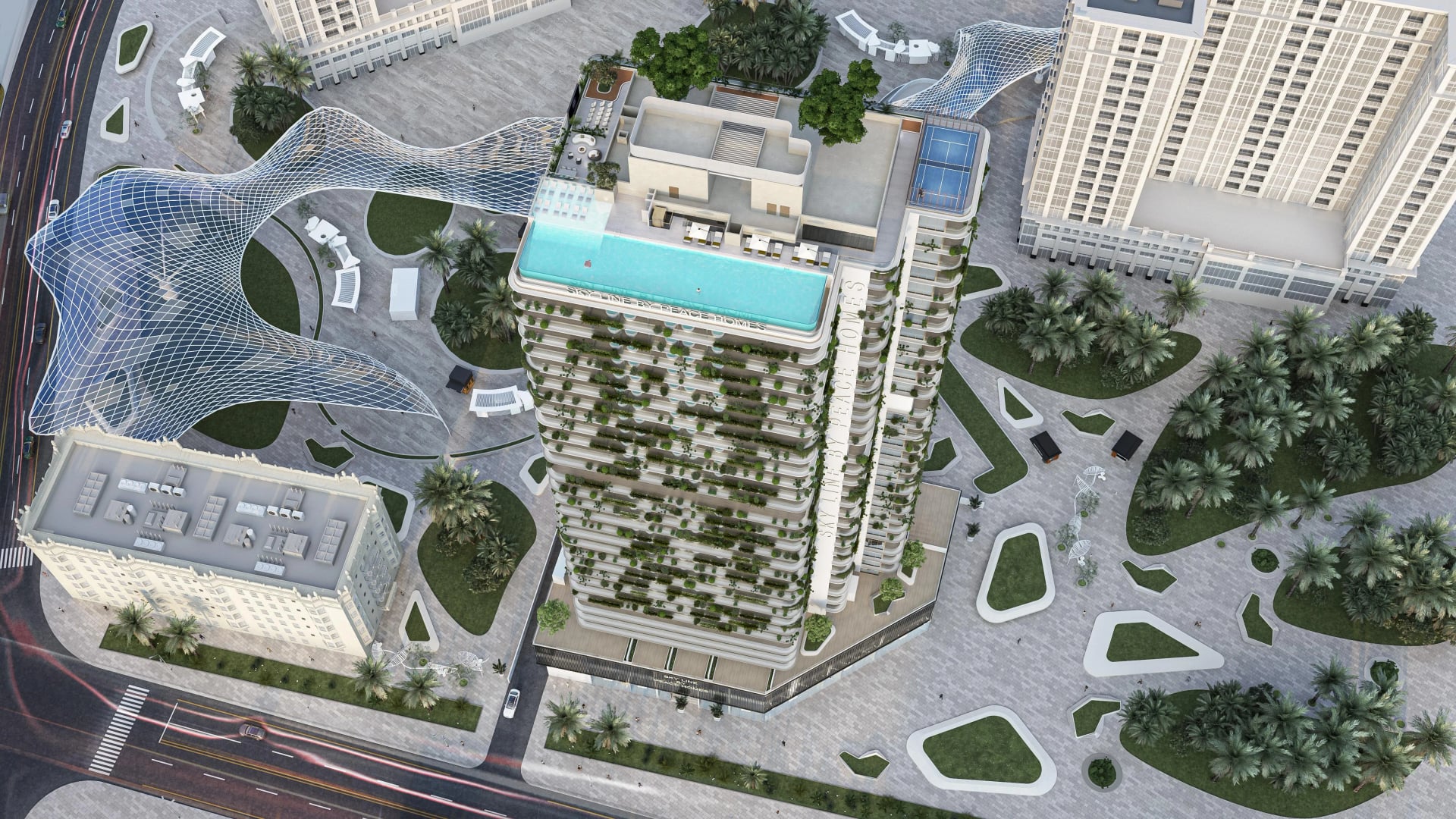 Sky Line by Peace Homes, image 5 of 29. Render supplied by developer.