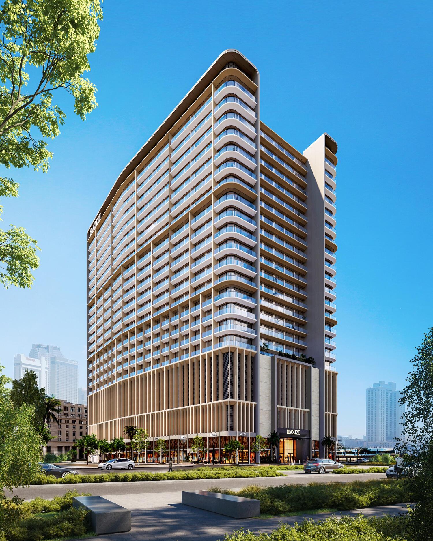 Azizi Arian, image 1 of 8. Render supplied by developer.