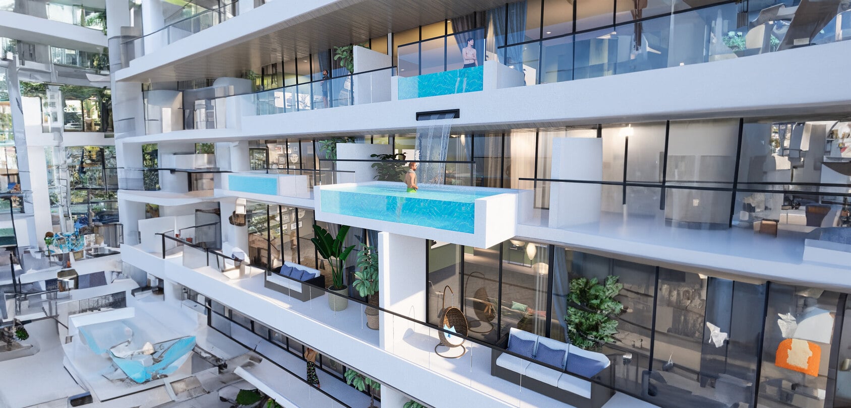 Sky Living by Peace Homes Group, image 1 of 15. Render supplied by developer.