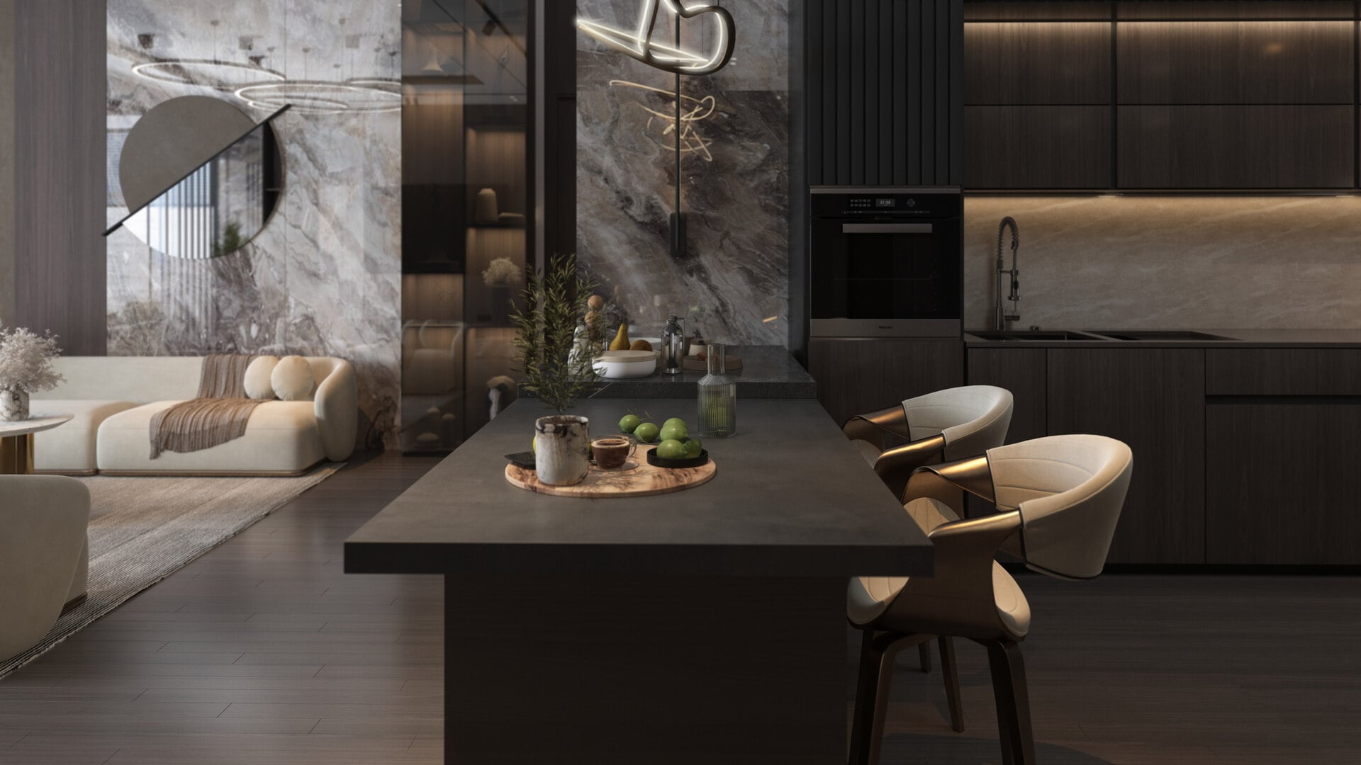 Sky Living by Peace Homes Group, image 5 of 15. Render supplied by developer.