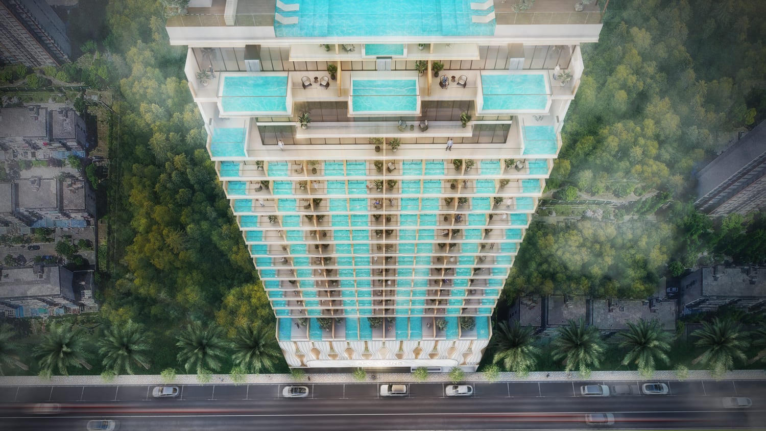 Sky Living by Peace Homes Group, JVC (Jumeirah Village Circle). Render supplied by developer.