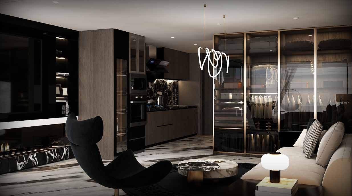 Sky Suites by Peace Homes Group, image 4 of 9. Render supplied by developer.