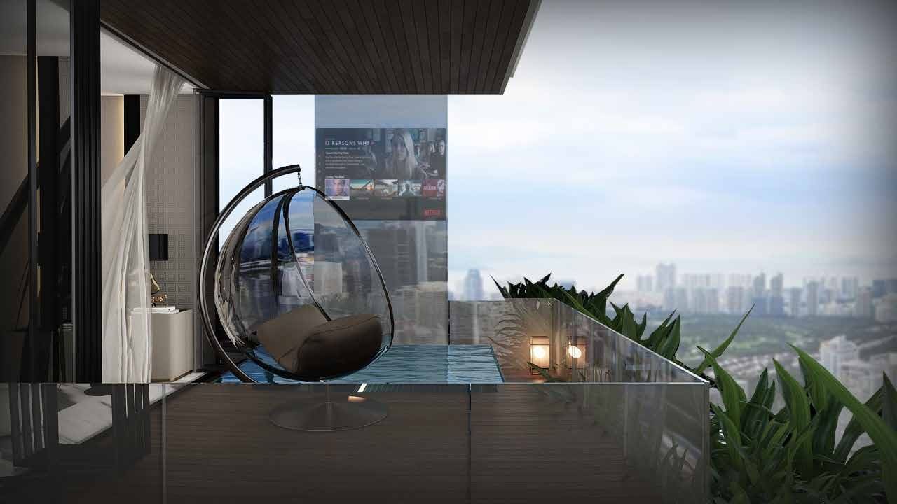 Sky Suites by Peace Homes Group, image 6 of 9. Render supplied by developer.