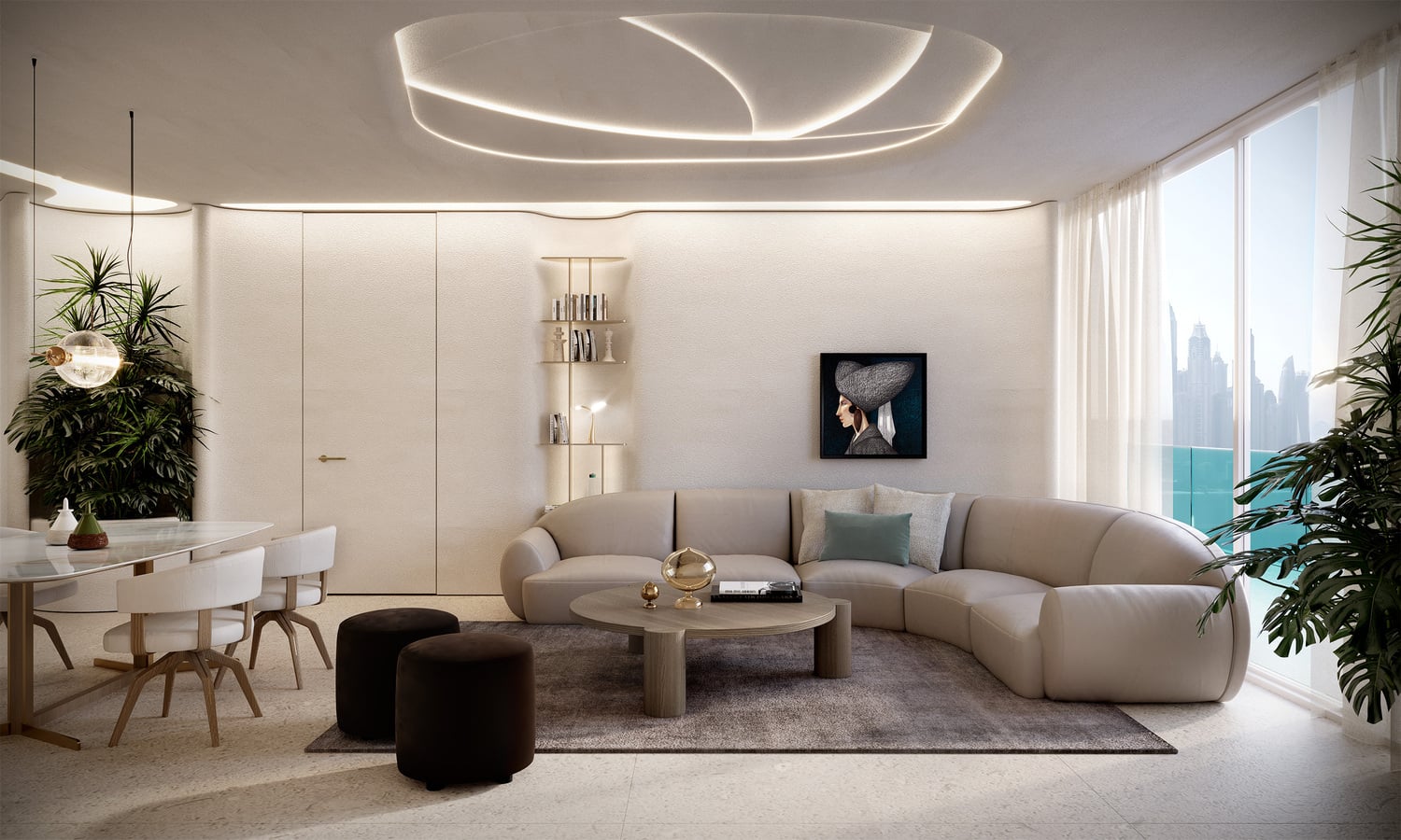 Natuzzi Harmoni by Peace Homes Group, image 8 of 24. Render supplied by developer.