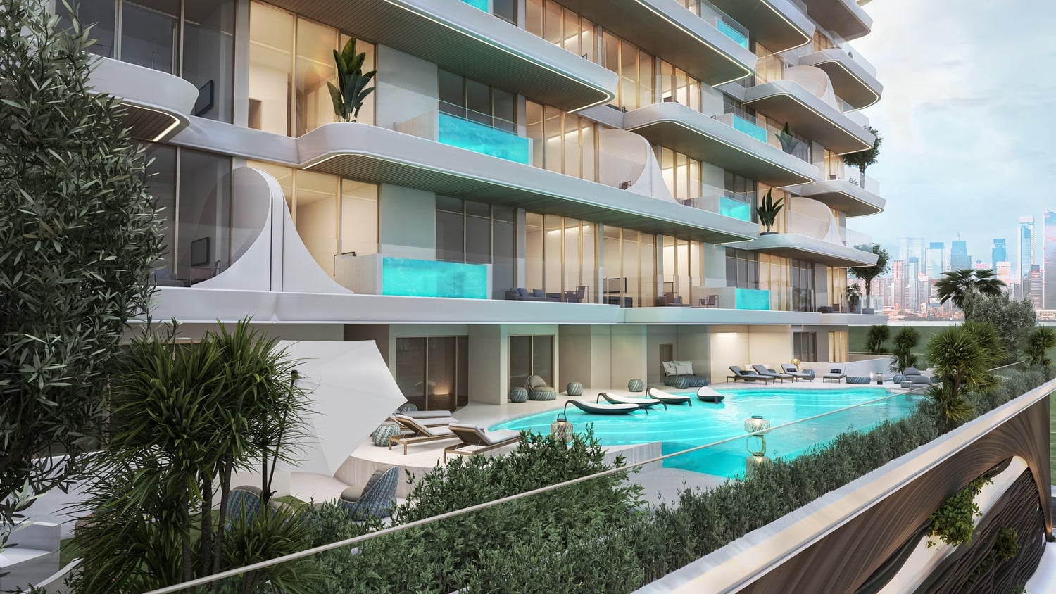 Natuzzi Harmoni by Peace Homes Group, Dubai Islands. Render supplied by developer.