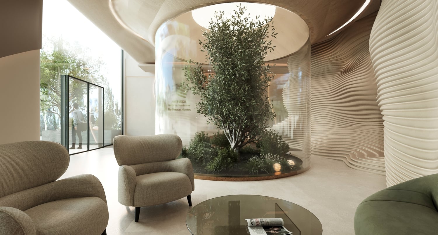 Natuzzi Harmoni by Peace Homes Group, image 23 of 24. Render supplied by developer.