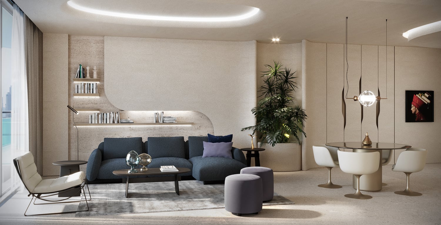Natuzzi Harmoni by Peace Homes Group, image 12 of 24. Render supplied by developer.