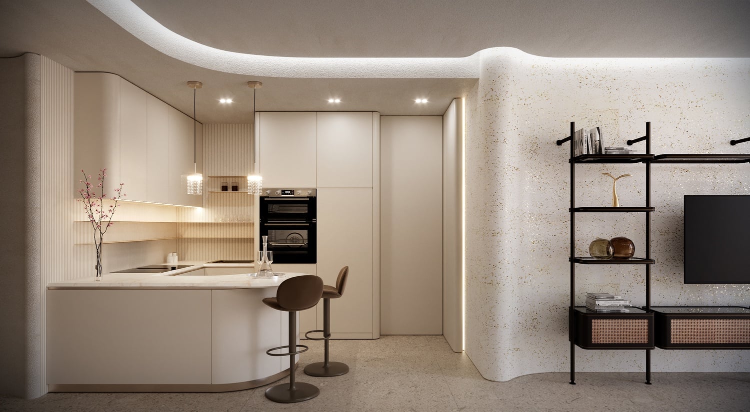 Natuzzi Harmoni by Peace Homes Group, image 14 of 24. Render supplied by developer.