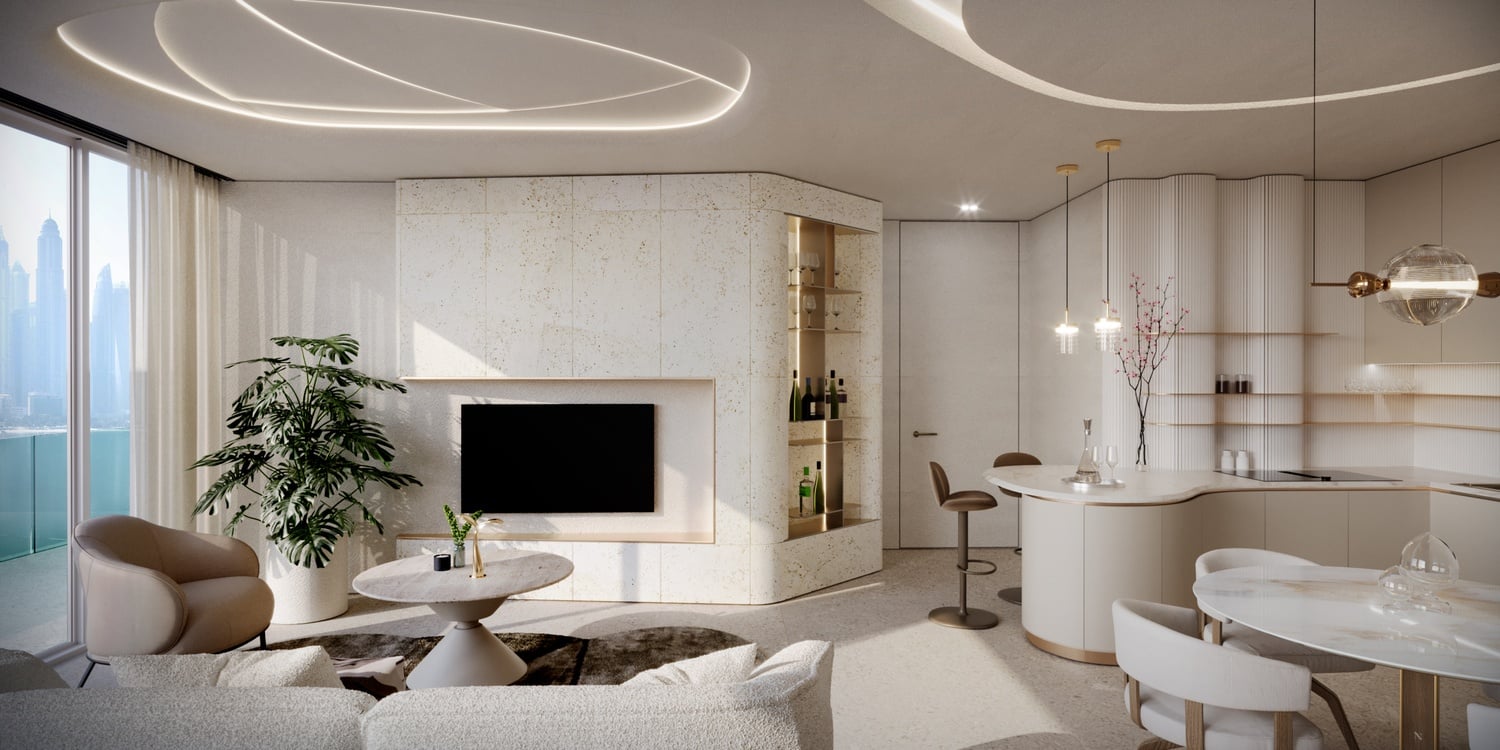 Natuzzi Harmoni by Peace Homes Group, image 17 of 24. Render supplied by developer.