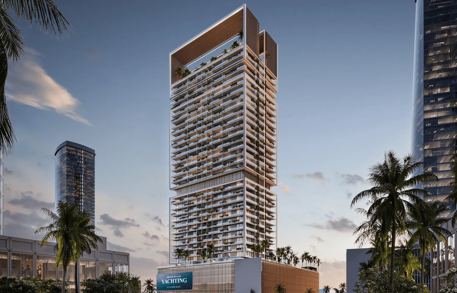Franck Muller Yachting by London Gate Real Estate Development, image 5 of 18. Render supplied by developer.