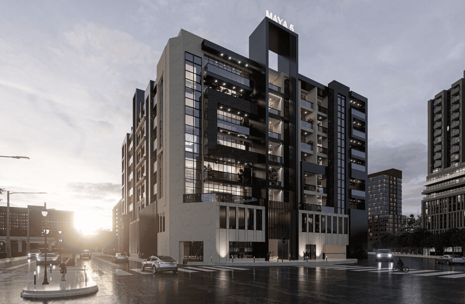 Maya 5 by London Gate Real Estate Development, image 1 of 14. Render supplied by developer.