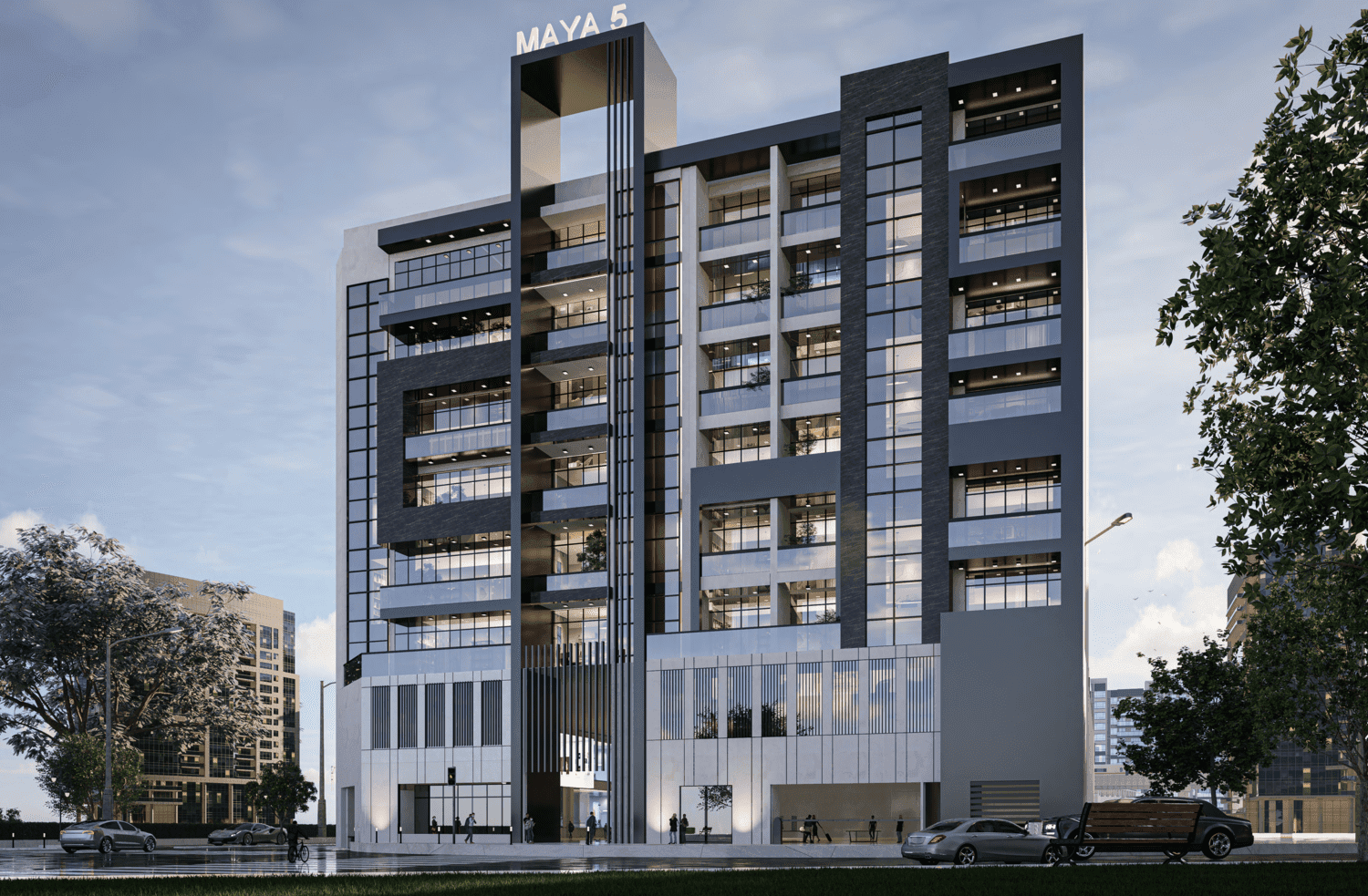 Maya 5 by London Gate Real Estate Development, image 3 of 14. Render supplied by developer.