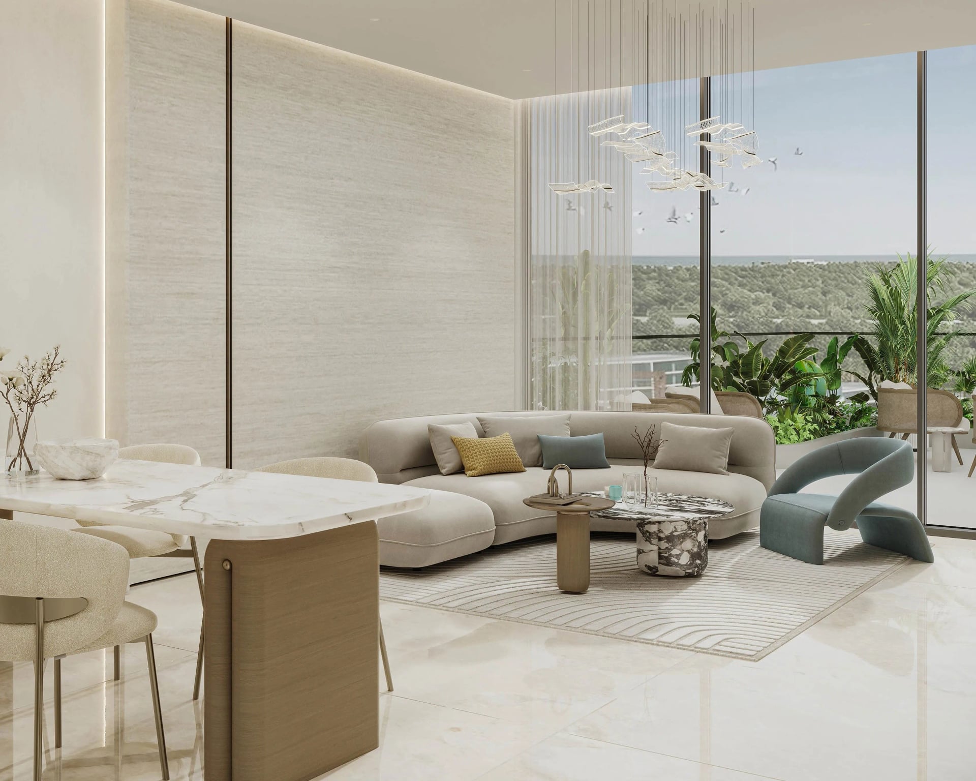Rabdan Gardens, image 3 of 12. Render supplied by developer.
