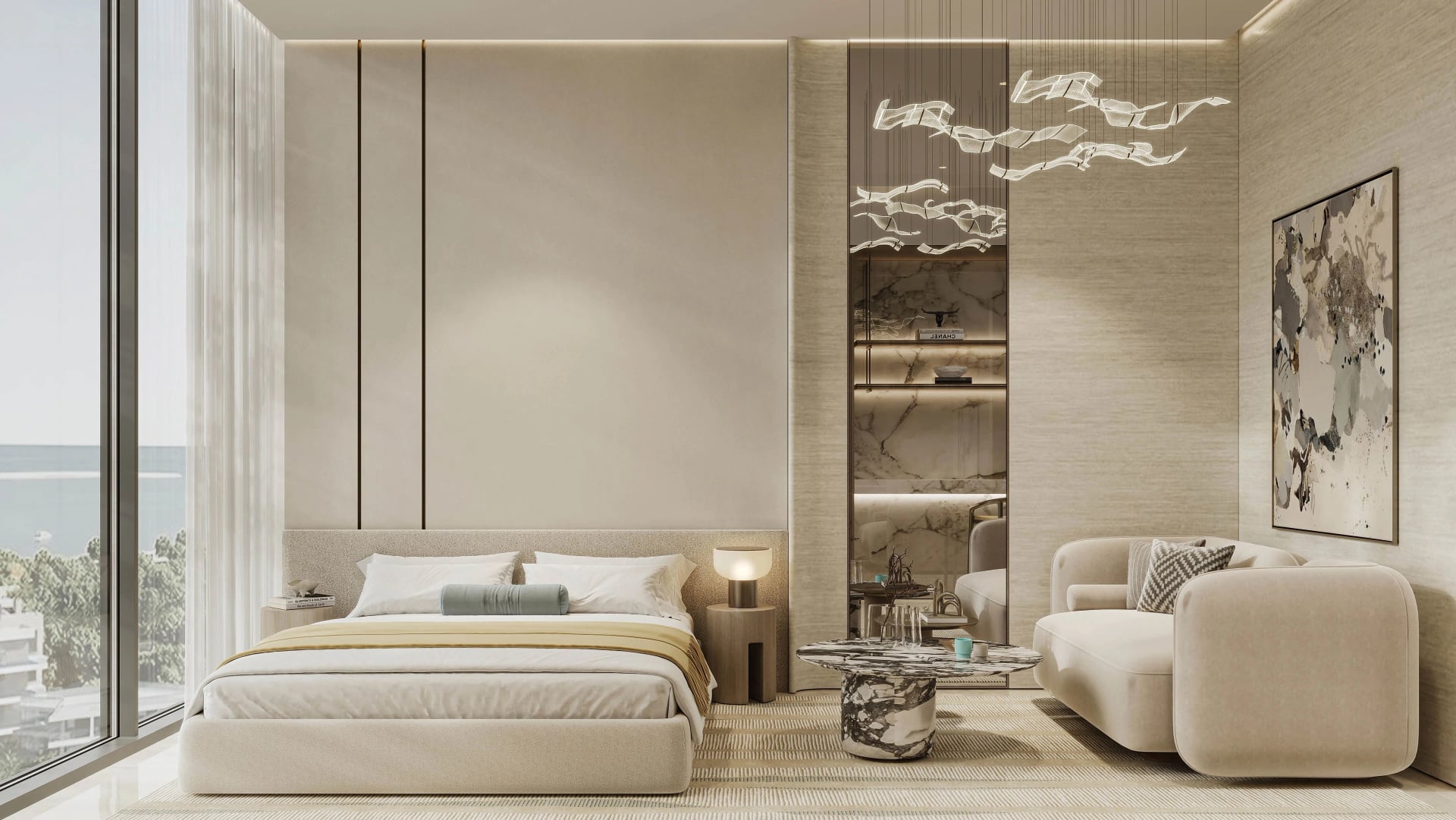 Rabdan Gardens, image 4 of 12. Render supplied by developer.