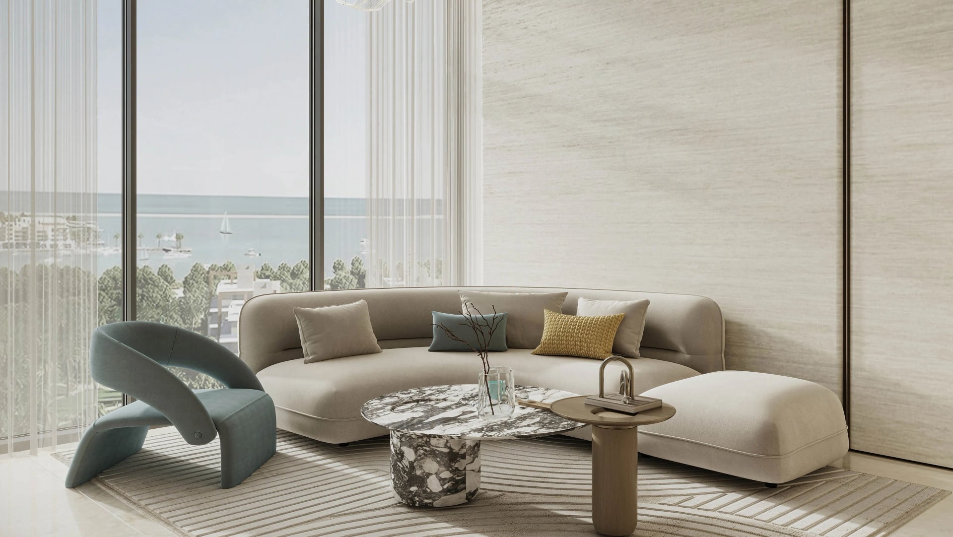 Rabdan Gardens, image 5 of 12. Render supplied by developer.