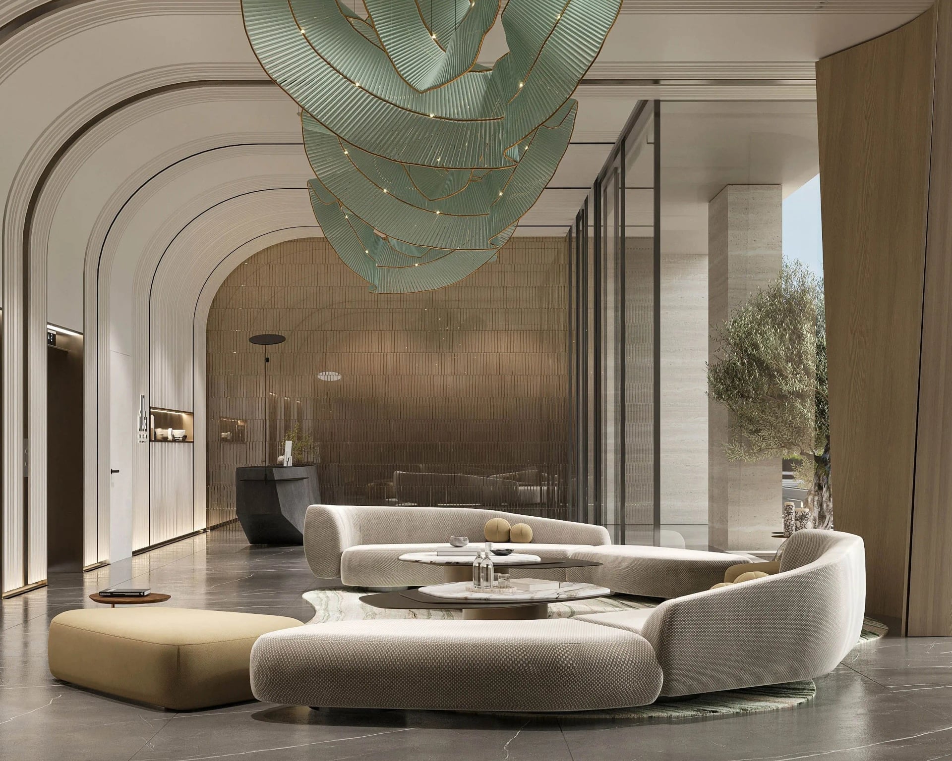 Rabdan Gardens, image 12 of 12. Render supplied by developer.