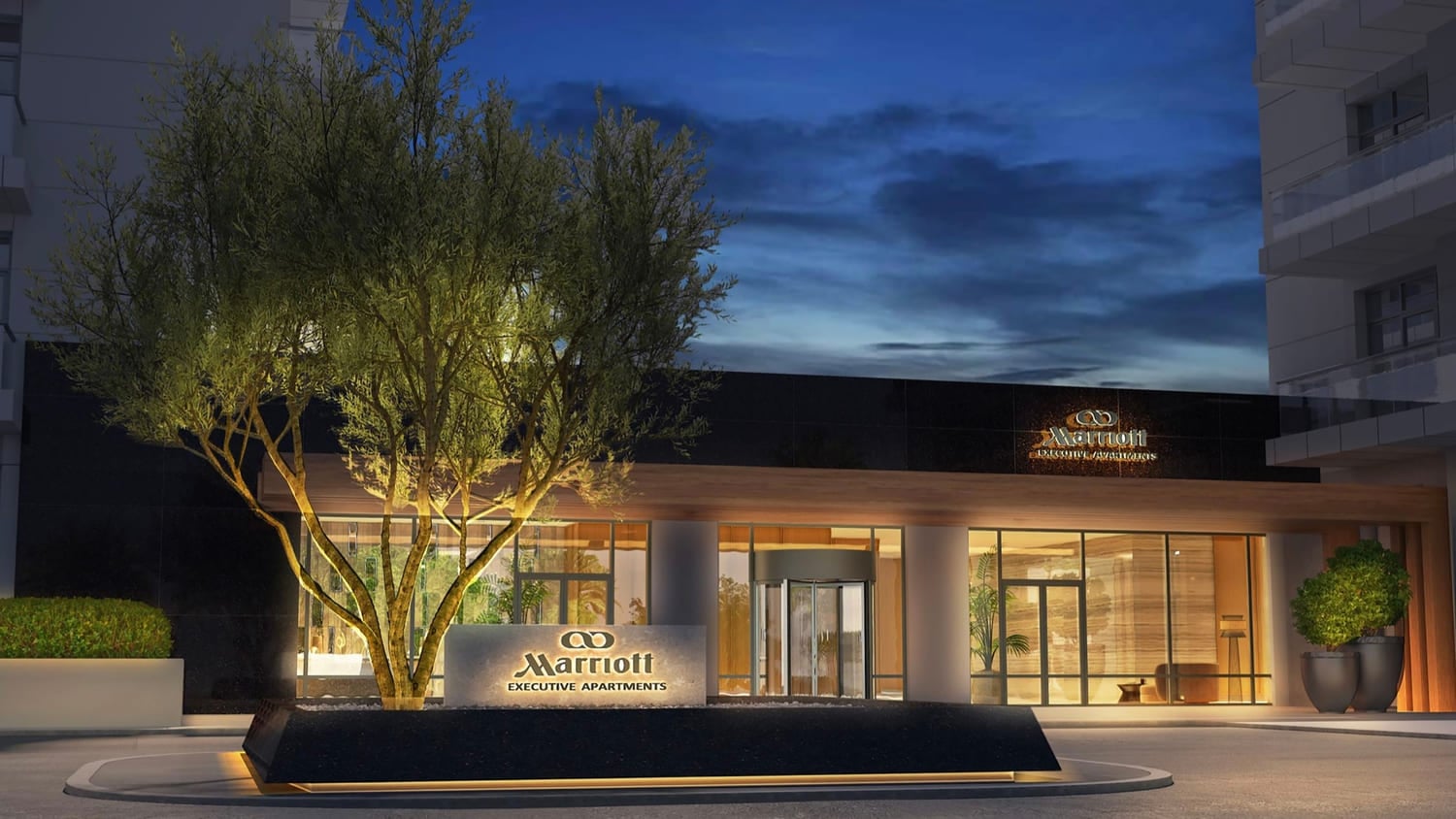 Marriott by MAG Property Development, image 1 of 11. Render supplied by developer.