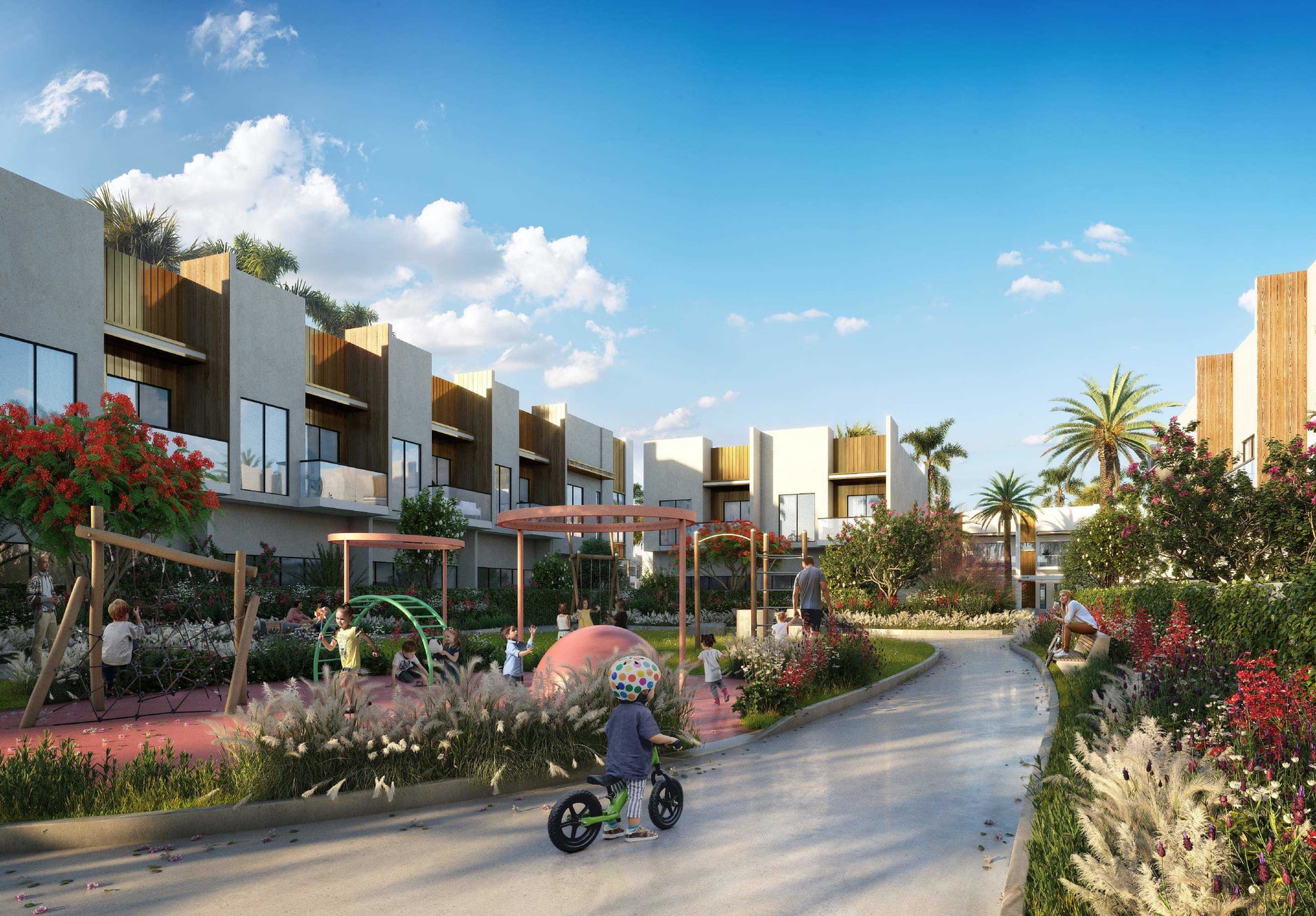 Mag City Townhouses, Al Quoz 2. Render supplied by developer.