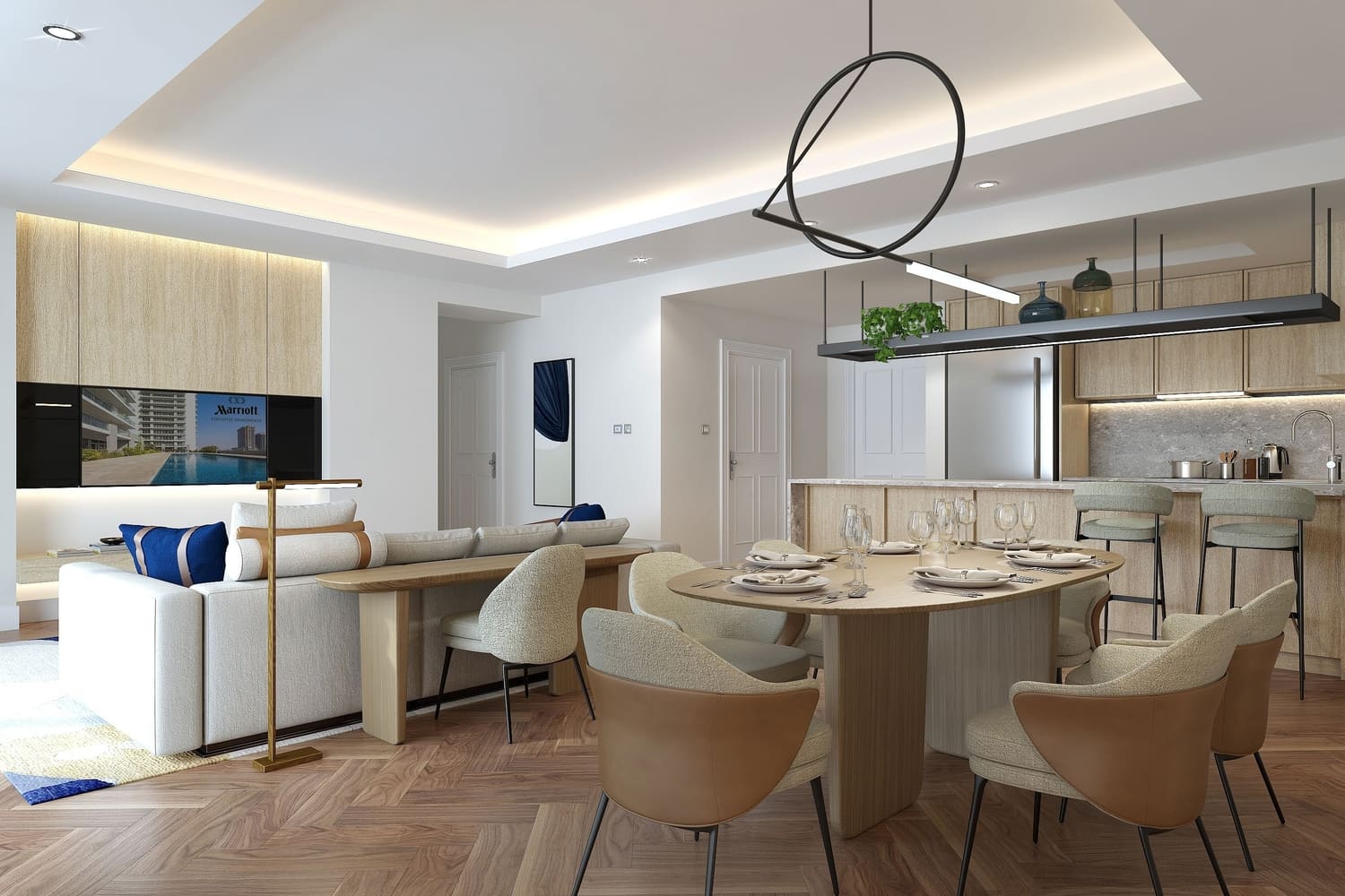 Marriott by MAG Property Development, image 4 of 11. Render supplied by developer.