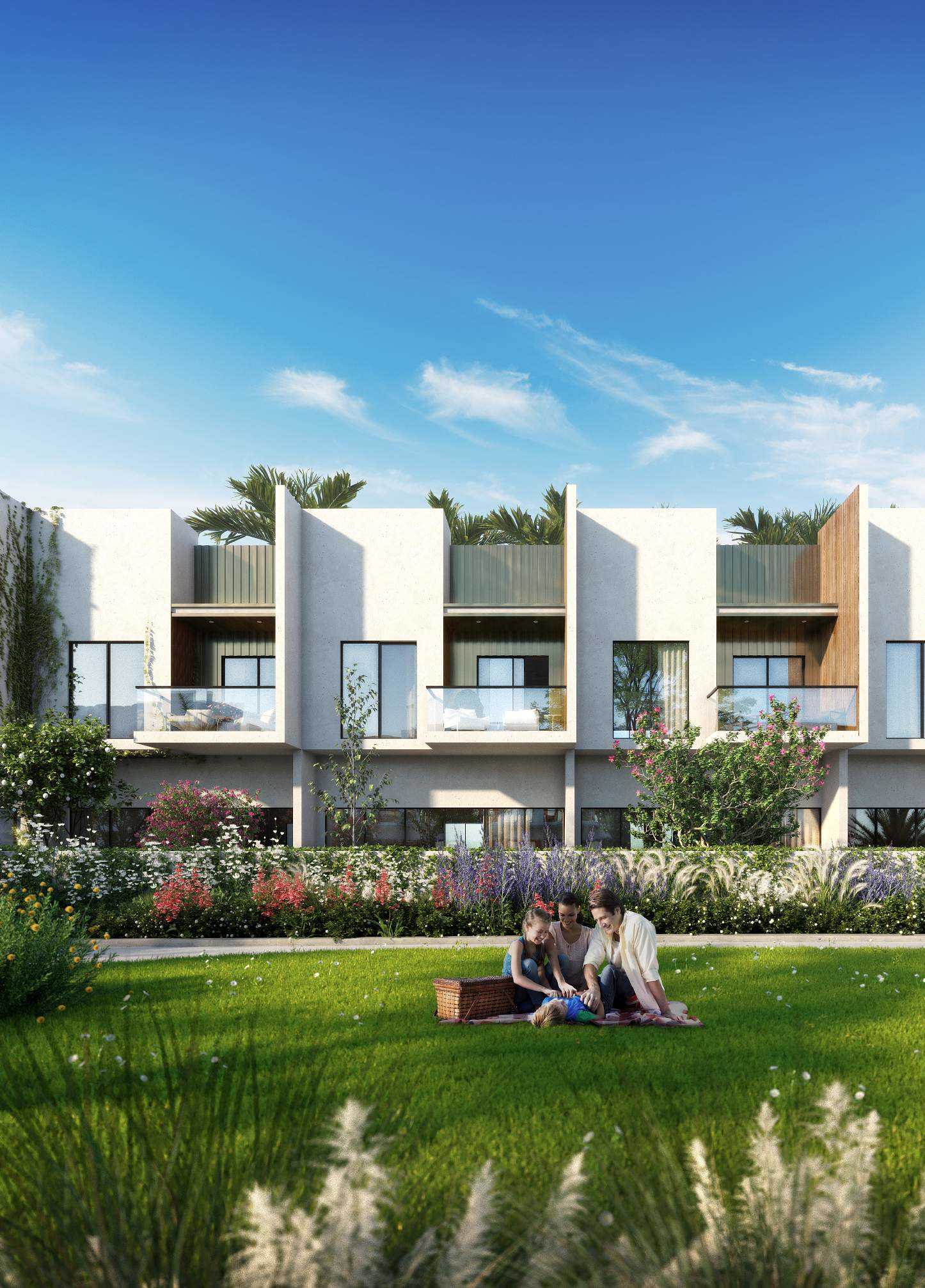 Mag City Townhouses, image 2 of 11. Render supplied by developer.