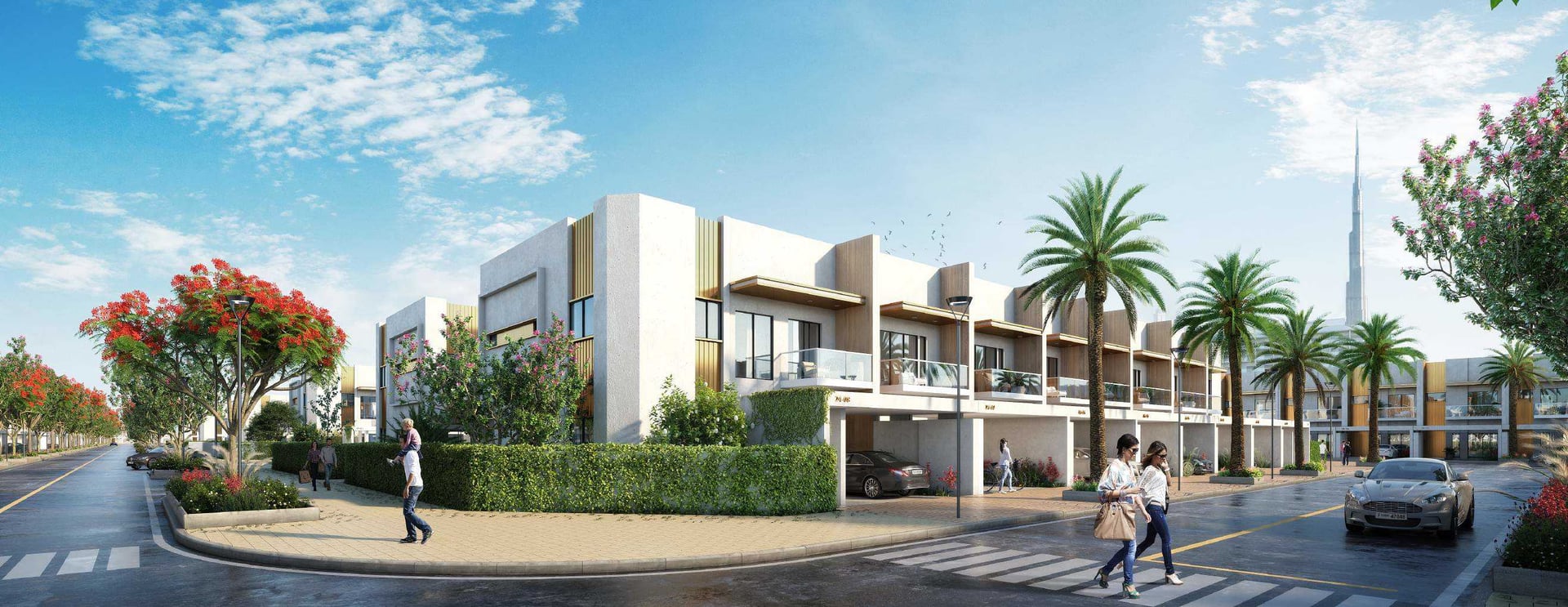 Mag City Townhouses, image 3 of 11. Render supplied by developer.