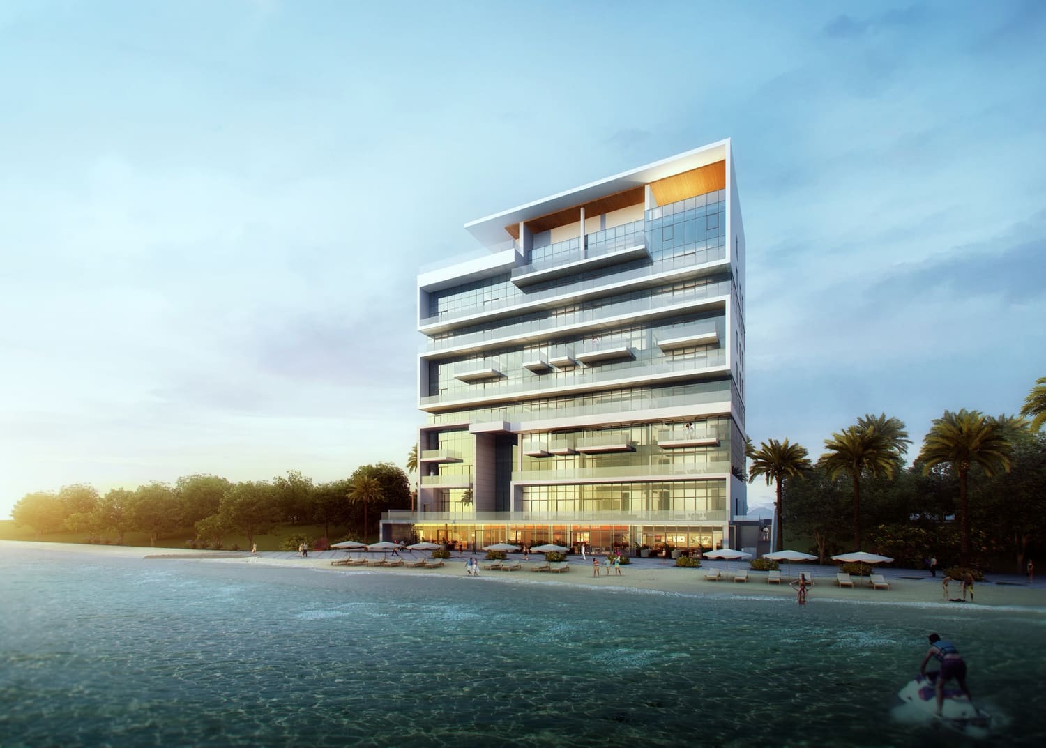 Reem Five by SAAS Properties, image 1 of 12. Render supplied by developer.