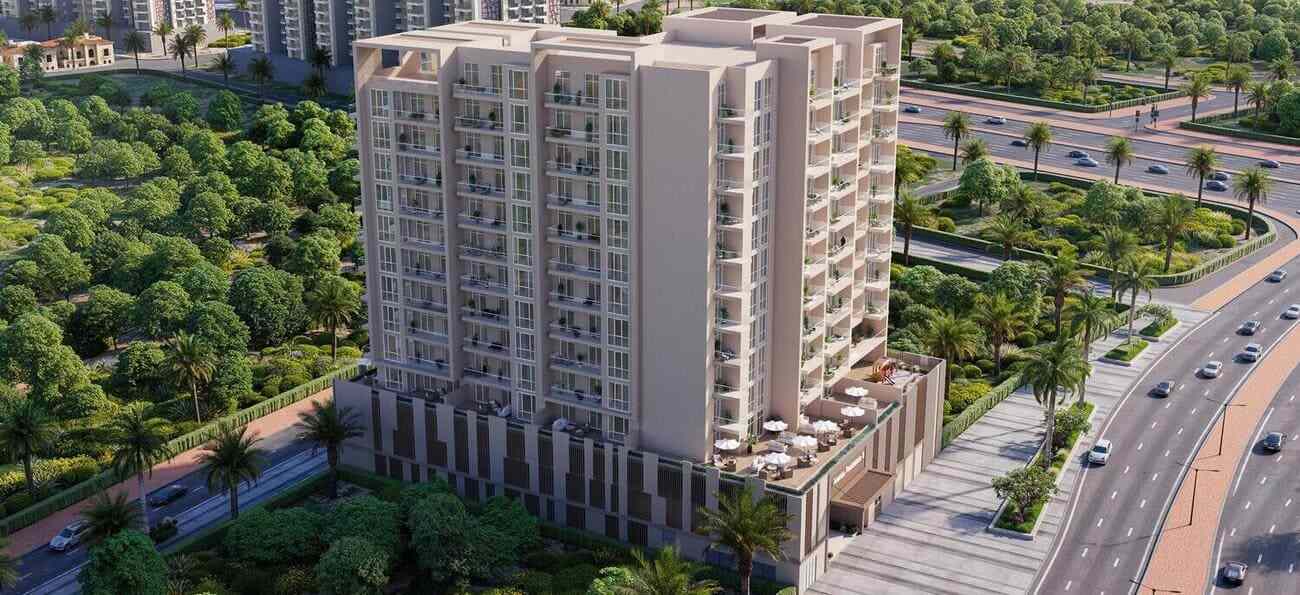 Avenue Residence 8 by NABNI Developments, Al Furjan. Render supplied by developer.