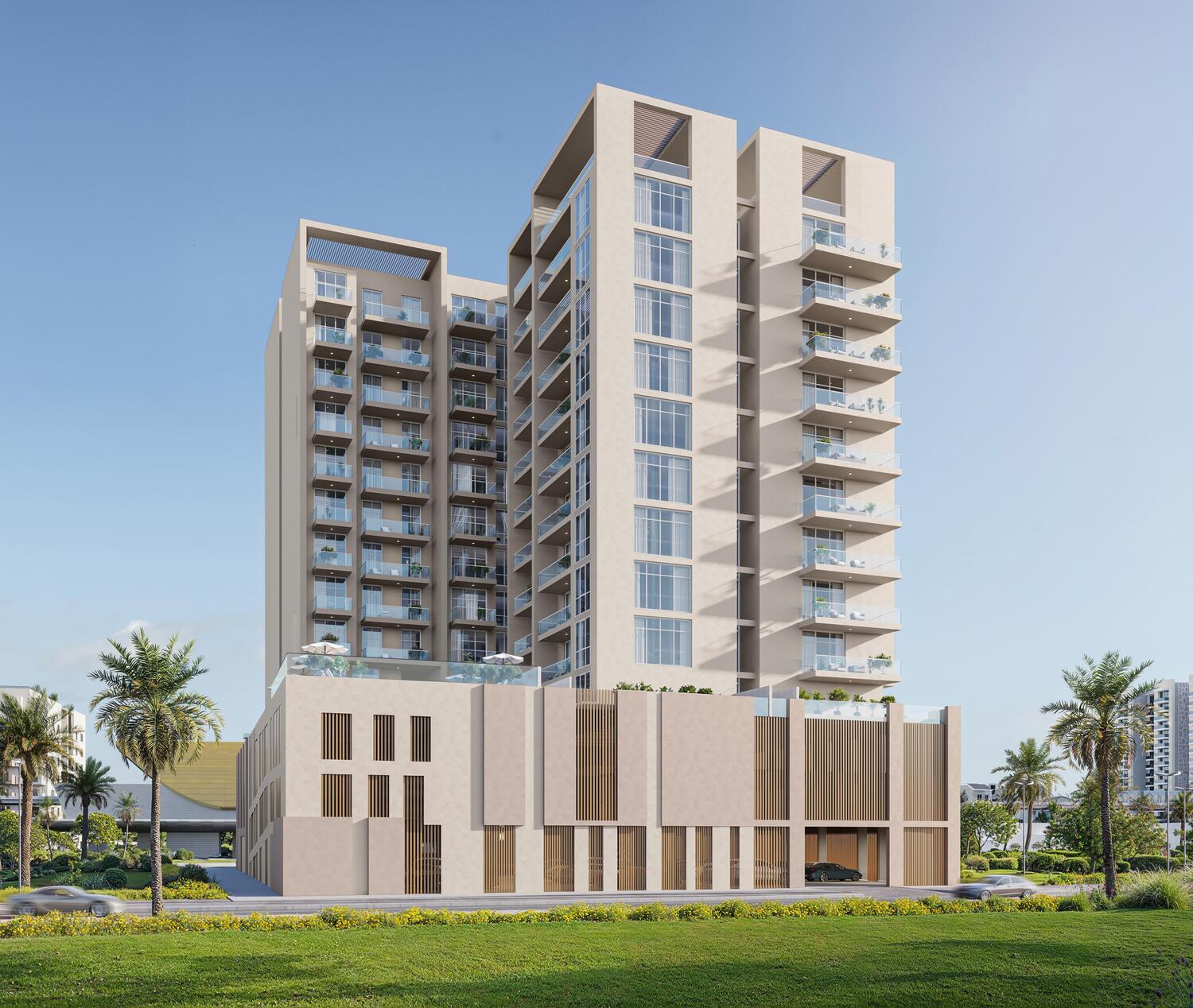 Avenue Residence 8 by NABNI Developments, image 4 of 21. Render supplied by developer.