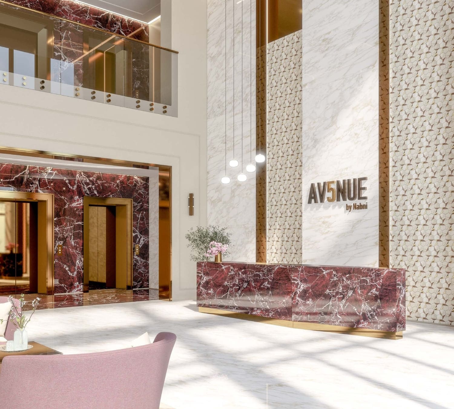 Avenue Residence 5 by NABNI Developments, image 13 of 13. Render supplied by developer.