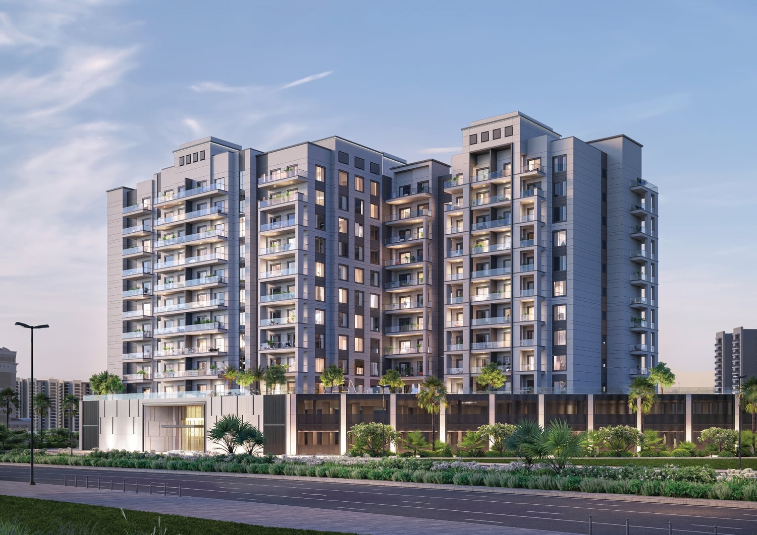 Avenue Residence 7 by NABNI Developments, image 1 of 10. Render supplied by developer.