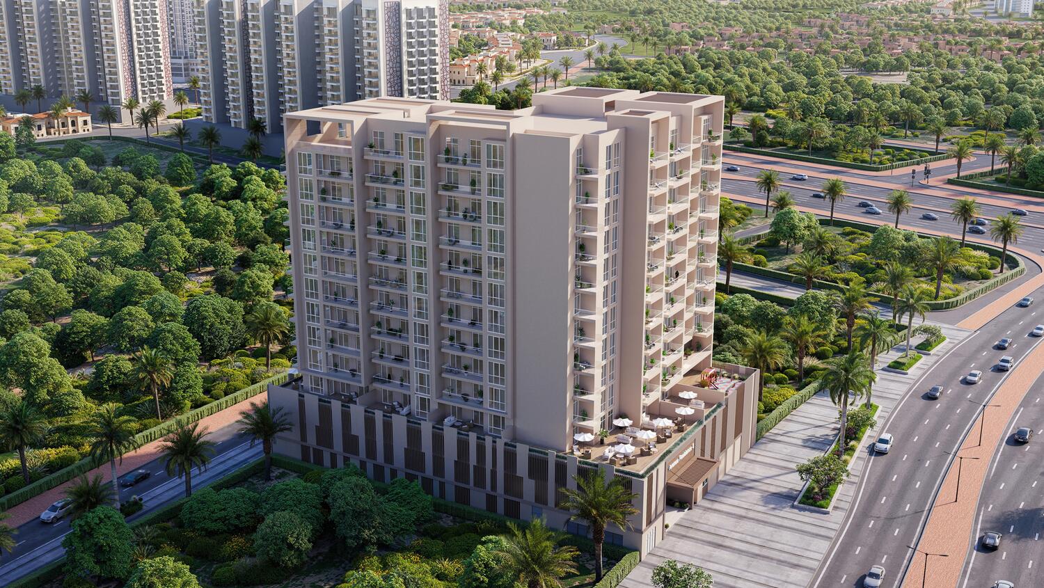 Avenue Residence 8 by NABNI Developments, image 5 of 21. Render supplied by developer.