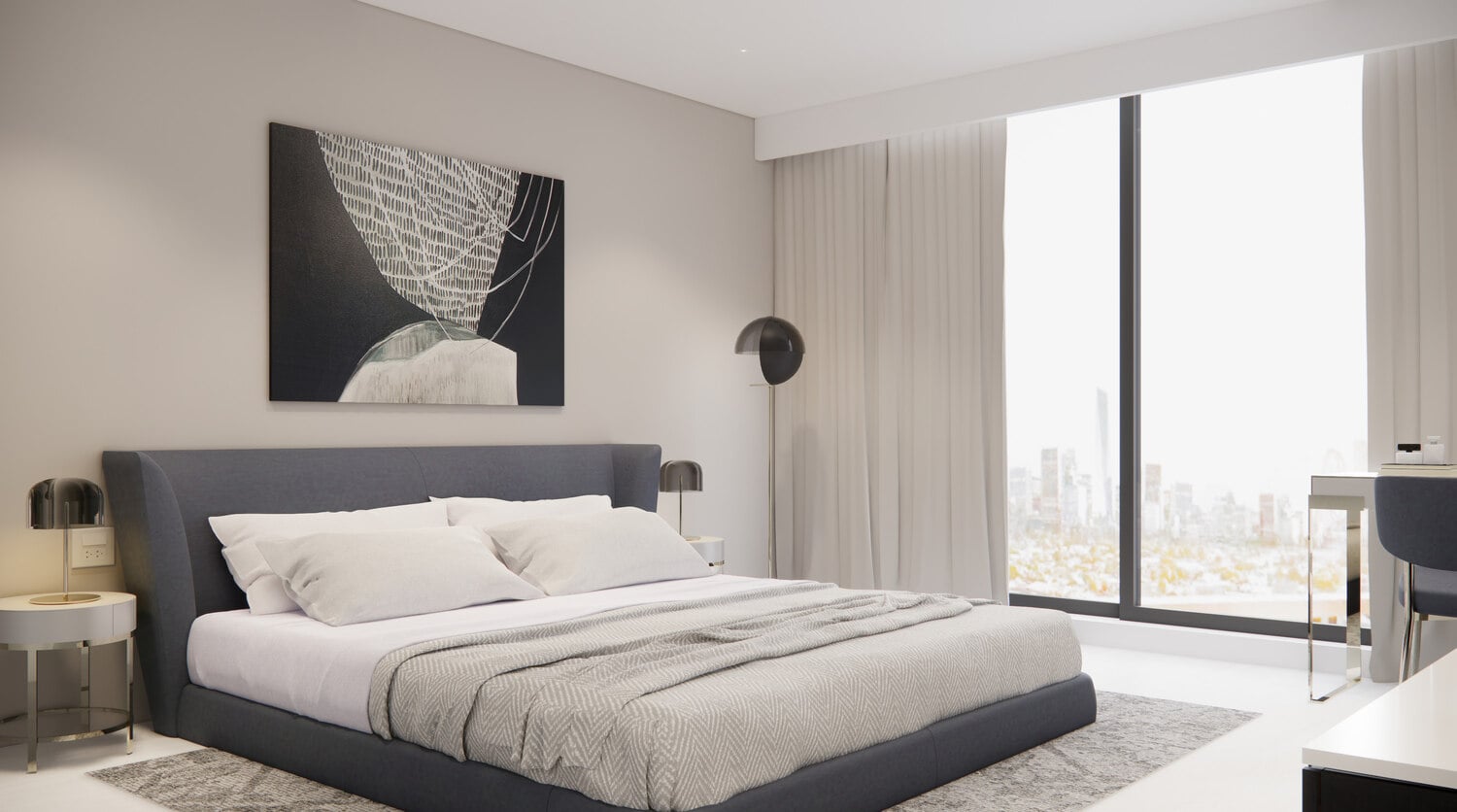 Avenue Residence 7 by NABNI Developments, image 5 of 10. Render supplied by developer.